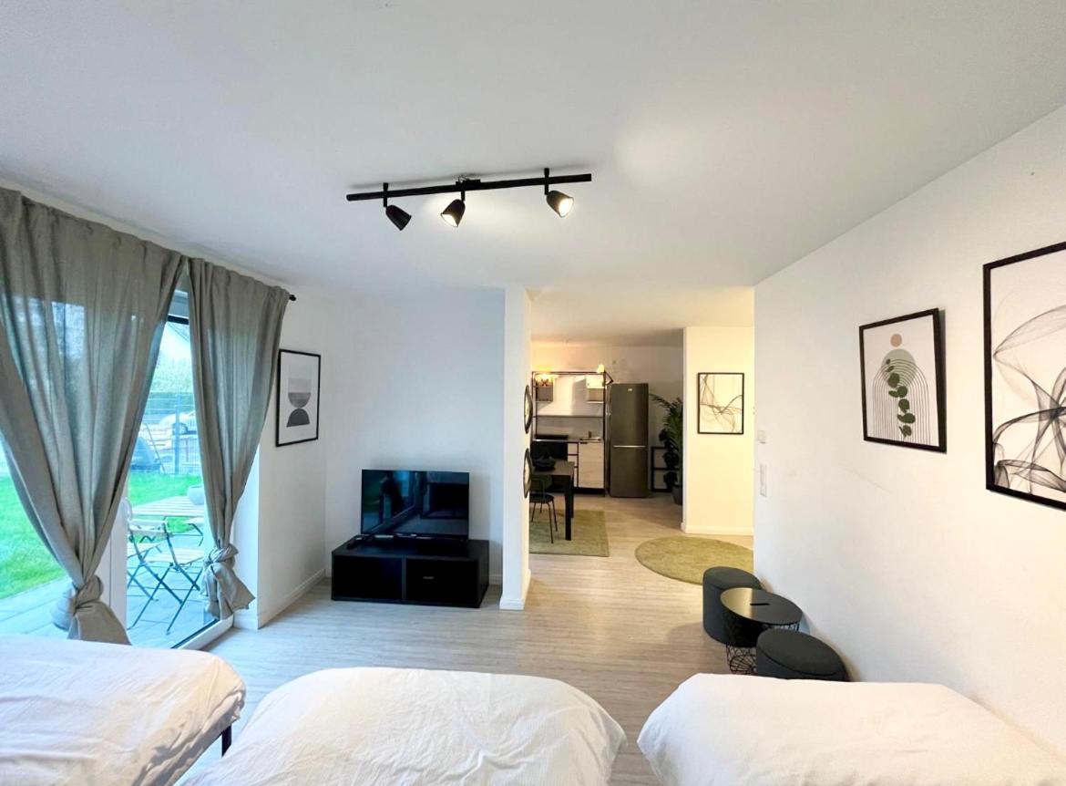 Gemuetliche Apartments Direkt An Der Grenze Von Hamburg Norderstedt Dış mekan fotoğraf